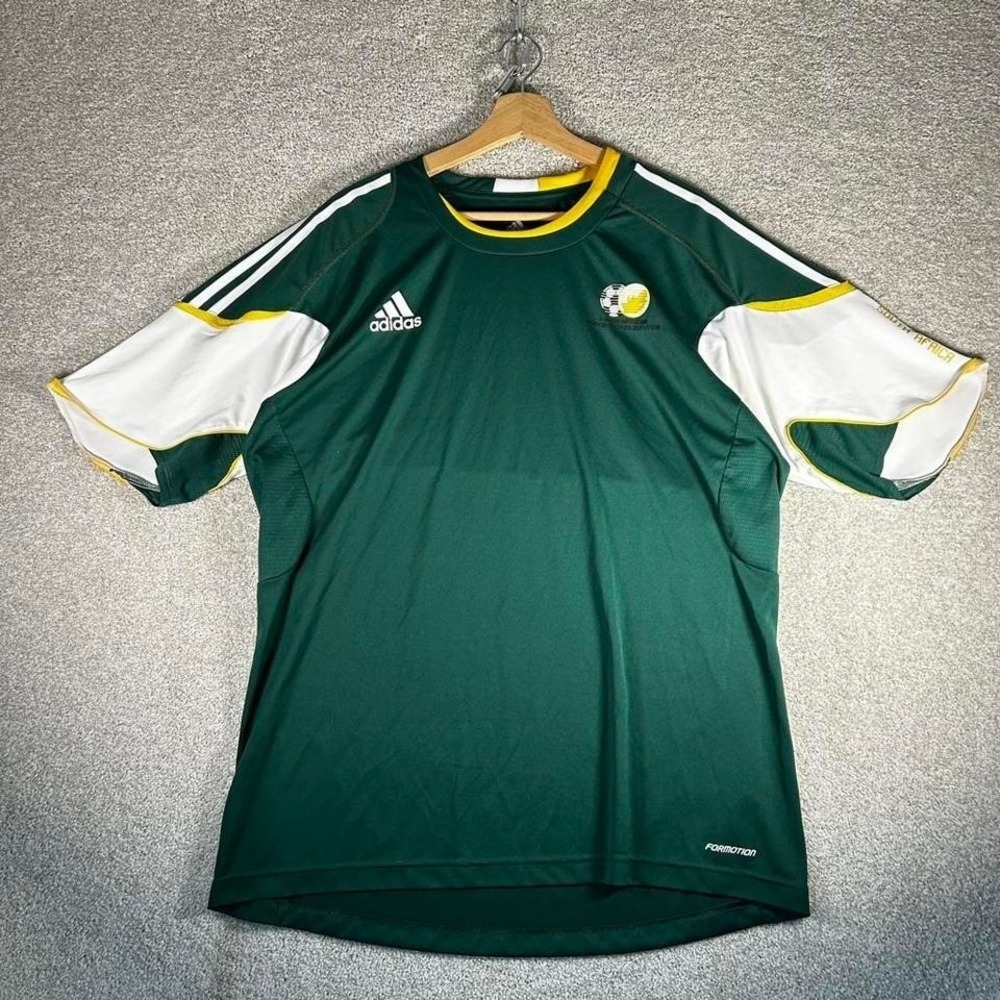Vintage 2000s Adidas South African football association soccer jersey XL